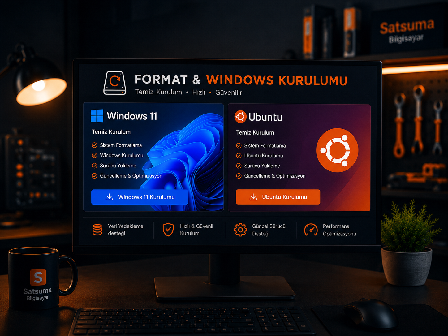 Format ve Windows Kurulumu